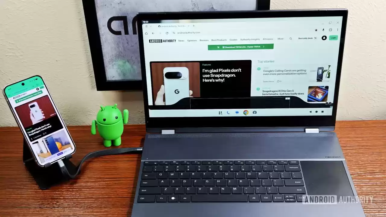 手机变 PC 关键一步：安卓版谷歌 Chrome 浏览器可自动适配桌面版网页