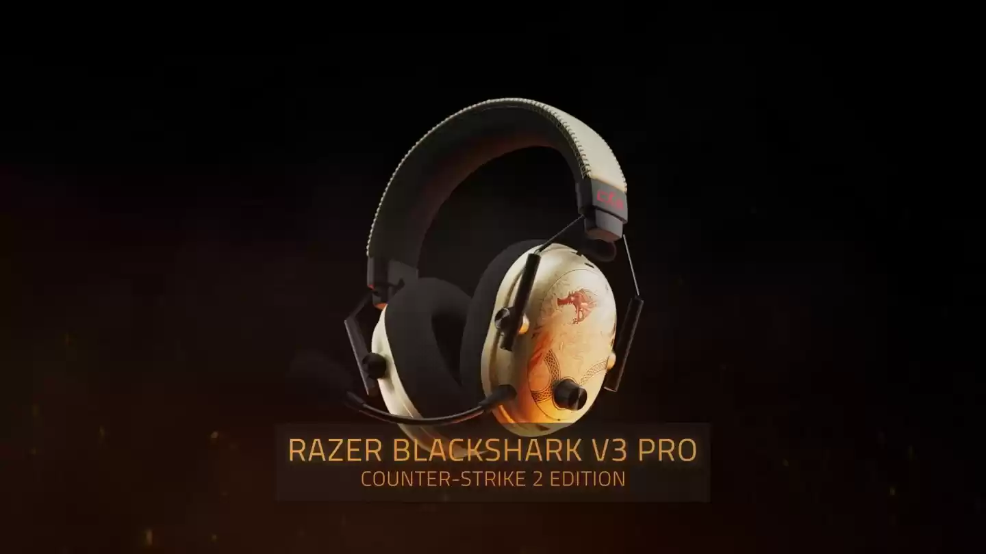 雷蛇官宣《CS2》联名外设第二弹,包含旋风黑鲨