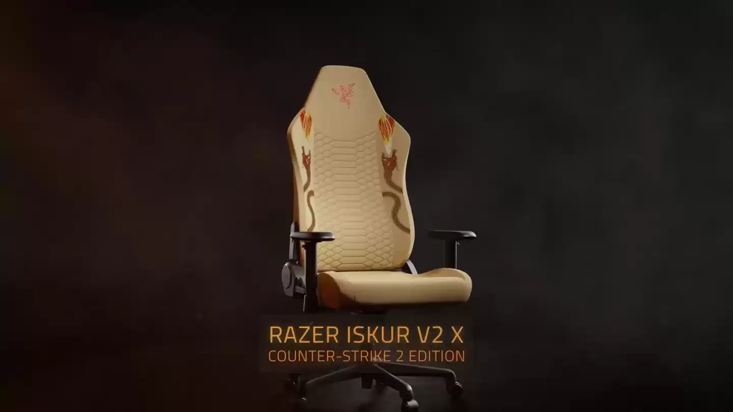 雷蛇官宣《CS2》联名外设第二弹,包含旋风黑鲨