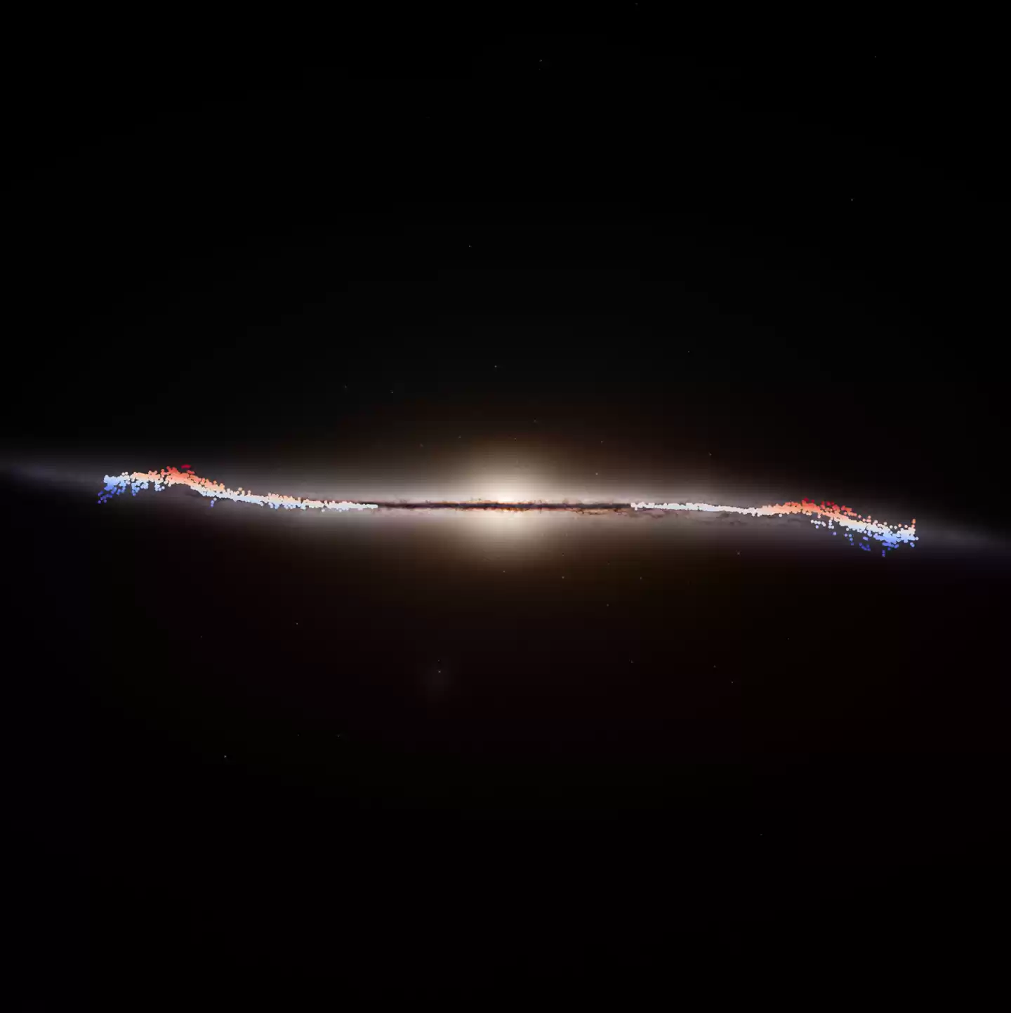 欧空局发现巨型波纹正席卷银河系,横跨