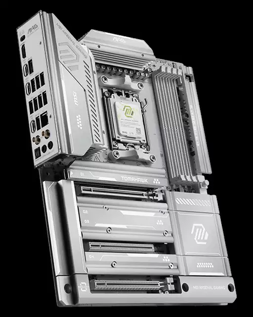 微星推出 MAG X870E TOMAHAWK MAX WIFI PZ 背插主板,可超外频