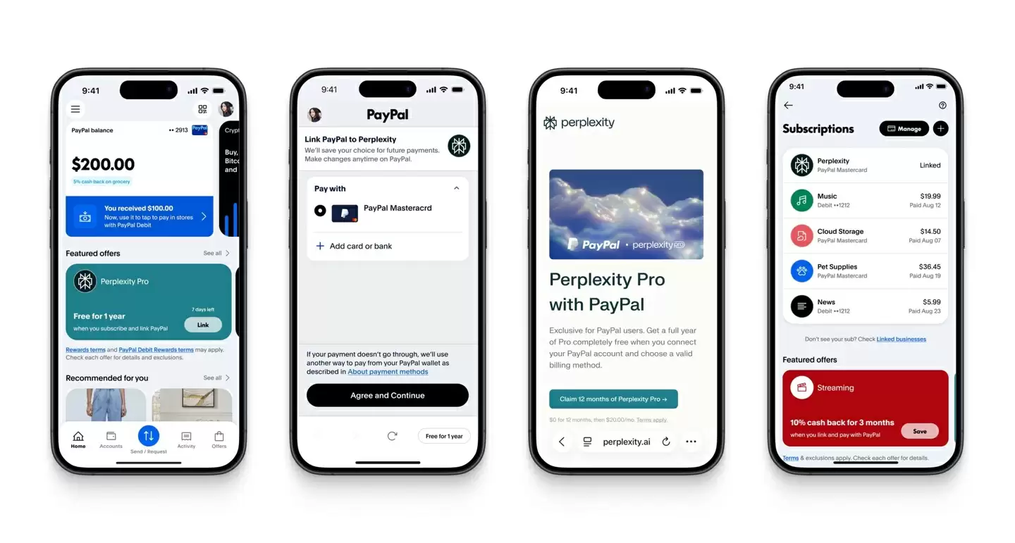 Perplexity Comet浏览器界面