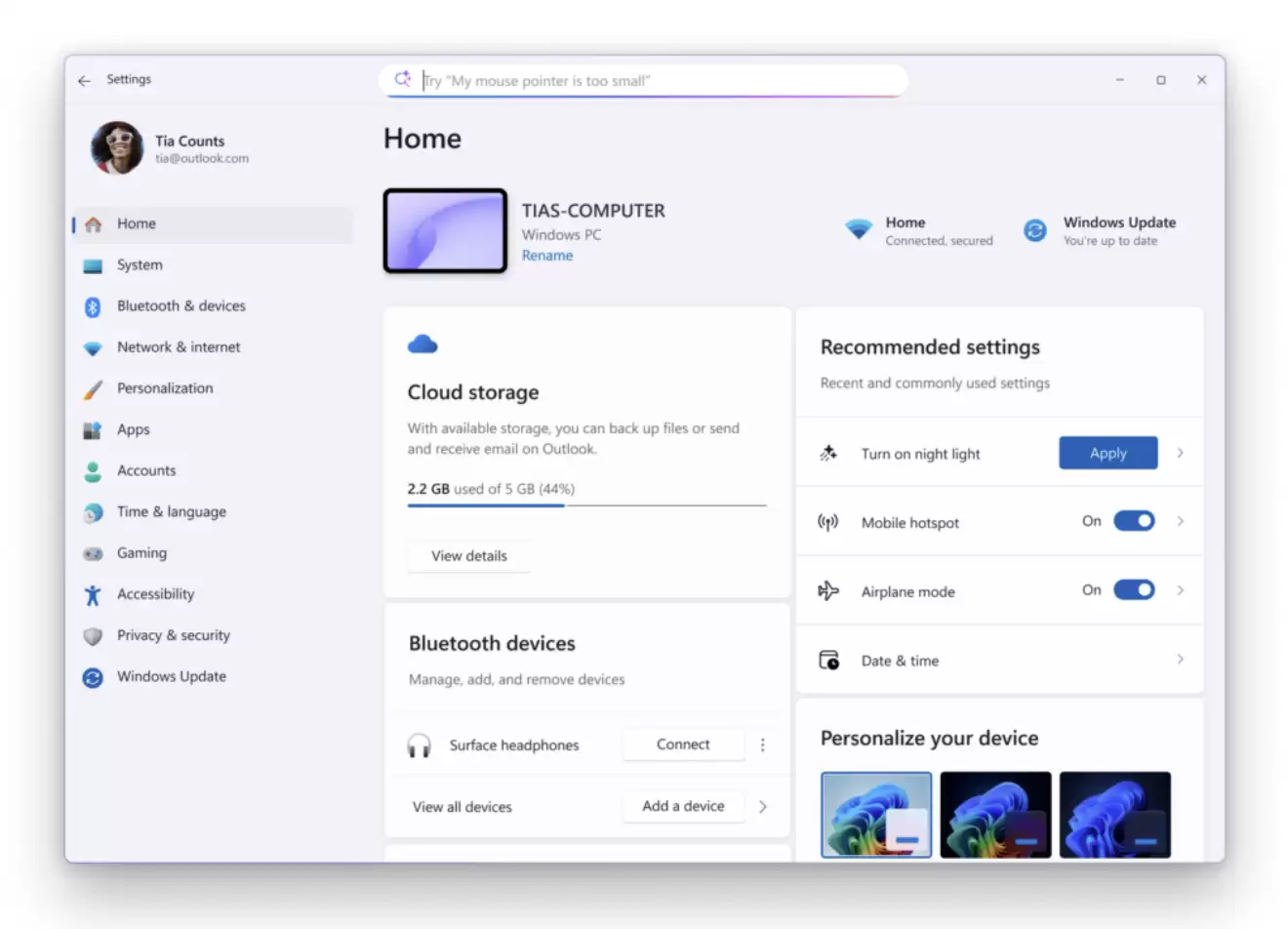 微软推 Win11 Beta / Dev 26x20.6780 预览版：系统设置新增 AI 助理、“运行”功能引入深色模式