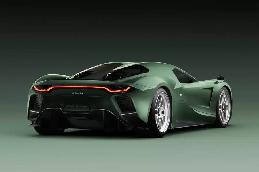 Capricorn 01 Zagato超级跑车侧面造型