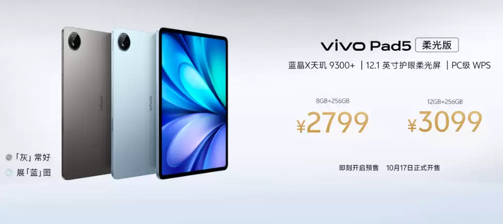 vivo Pad5柔光版