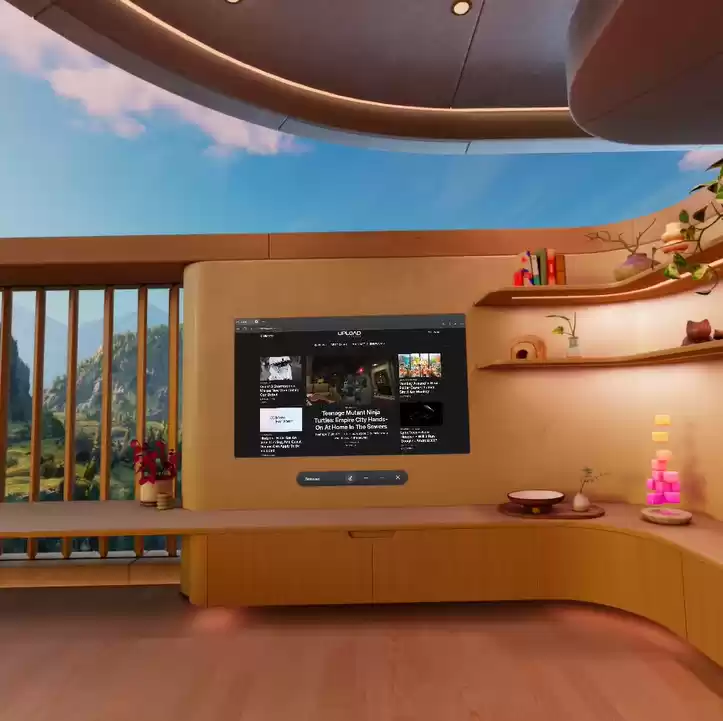 沉浸式主界面、窗口持久锚定，Meta