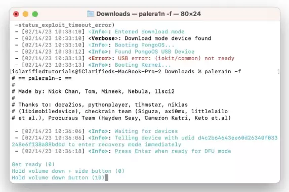 如何使用palera1n越狱?palera1n越狱 iOS 15.0 - 16.3.1教程 如何使用palera1n越狱?palera1n越狱 iOS 15.0 - 16.3.1教程
