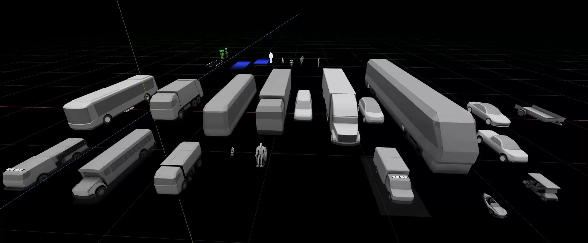 特斯拉Autopilot可视化渲染对象全集