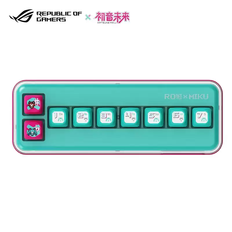 华硕推出多款初音未来联名周边，含旅行箱、键盘音乐盒、毛绒挂件