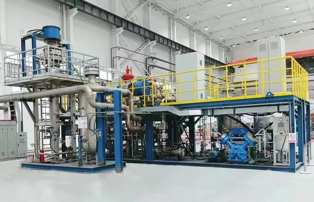 中核集团在核聚变能量导出关键技术领域取得重大突破，能量导出热工实验台架全面建成