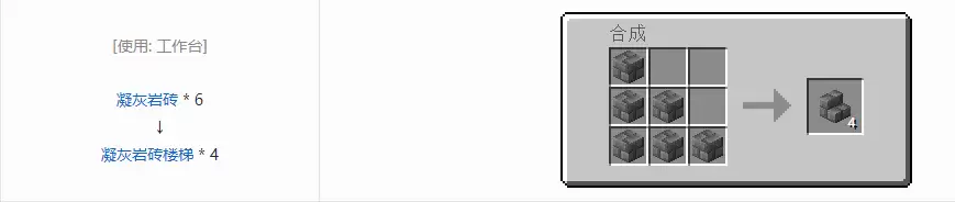 凝灰岩砖楼梯合成表一