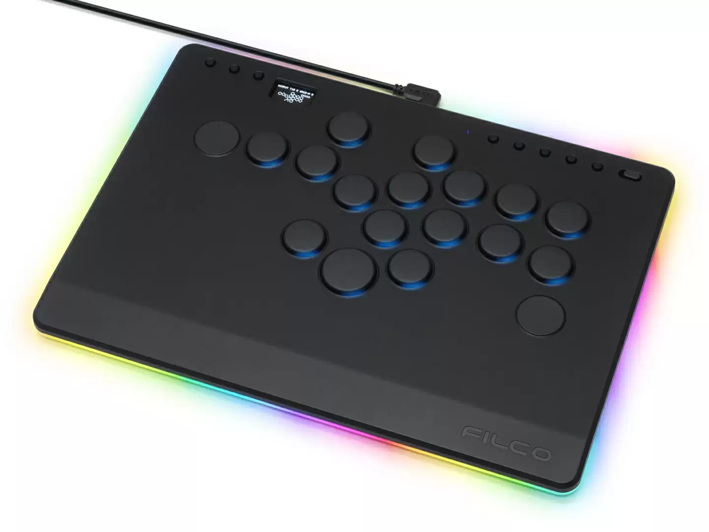 “大F”FILCO 跨界推出无摇杆格斗手台 GRANPRO ITADAKI，搭载佳达隆矮轴