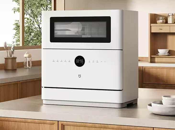 小户型 / 租房小神器:小米米家台式洗碗机 6 套 2299 → 1439 元新低