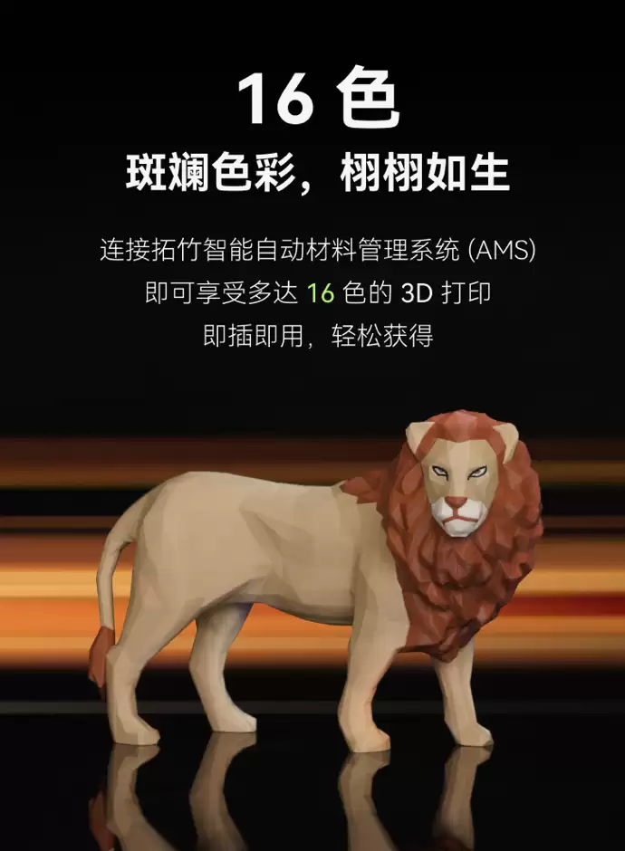 多色高速打印：拓竹 P1S Combo 3D 打印机国补后 2974 元新低