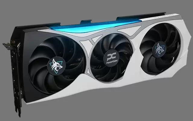 PowerColor 撼讯推出首款角色定制显卡暗黑犬 RX 9070 XT 夜岚,5199 元