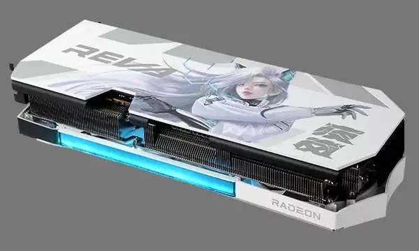 PowerColor 撼讯推出首款角色定制显卡暗黑犬 RX 9070 XT 夜岚,5199 元