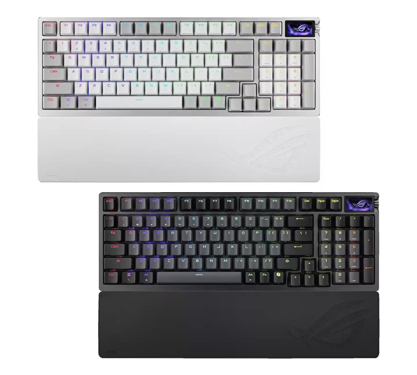 华硕推出夜魔 Azoth 96 HE 三模无线磁轴键盘,新品活动价 2299 元