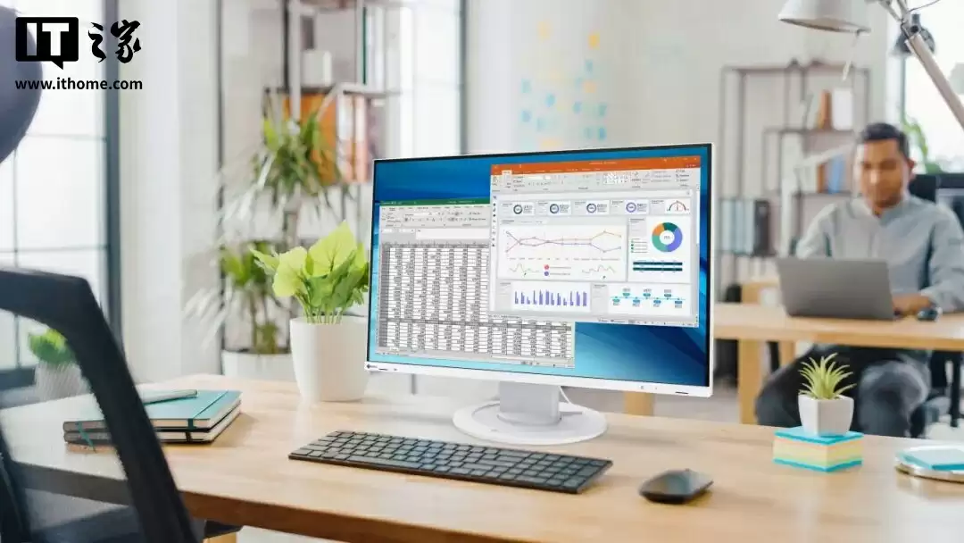 艺卓发布 24.1 英寸节能显示器 EV2410R：自动亮度调节、多功能支架