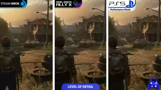 ROG掌机性能惊艳:最后生还者画面对比实测