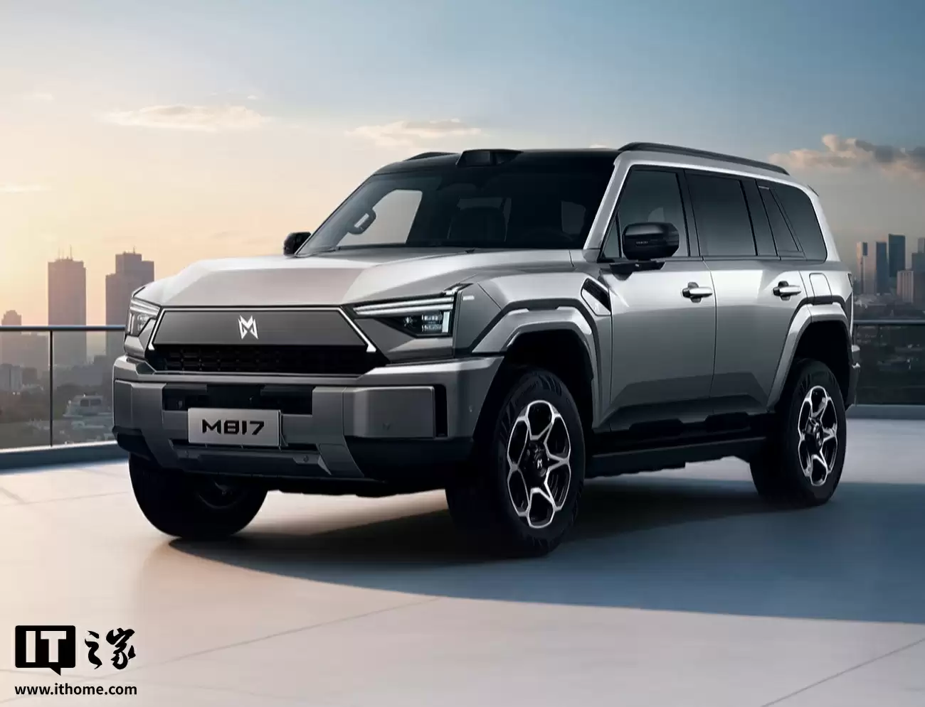 猛士M817侧面轮廓