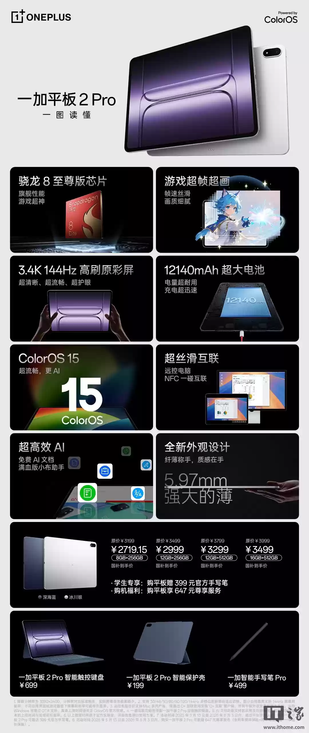 一加平板2亮相:宣称“超Pro,超流畅”,搭载天玑9400+芯片