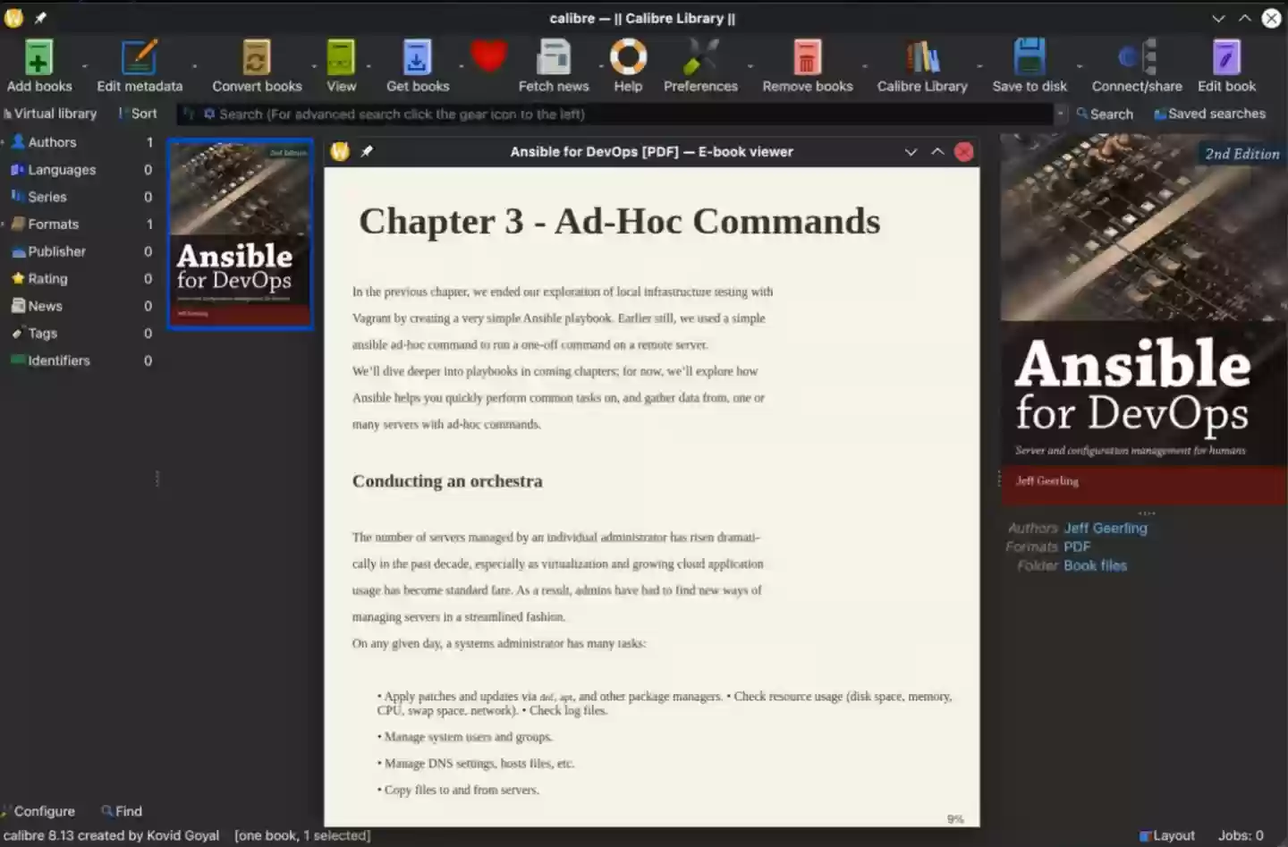 开源电子书管家 Calibre 更新 8.13 版:更新虚拟图书馆搜索方式,支持 Windows API 启动外部程序