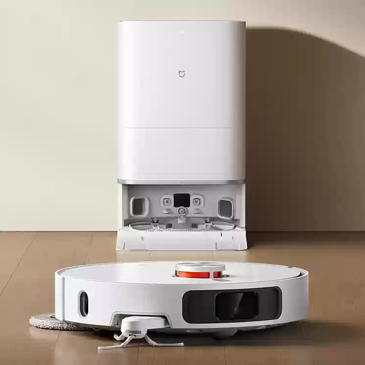 伸缩式双机械臂：小米米家扫拖机器人 M40 水箱版国补后 1691 元新低