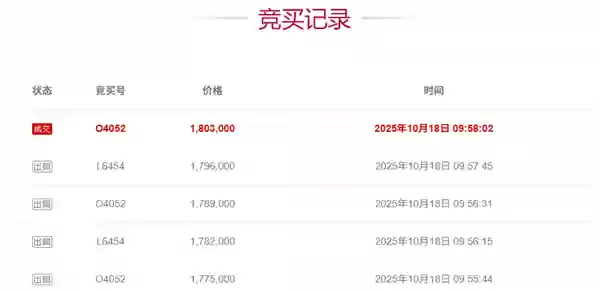 打八折 辽A99999劳斯莱斯加长幻影180万成功拍卖:不含牌照