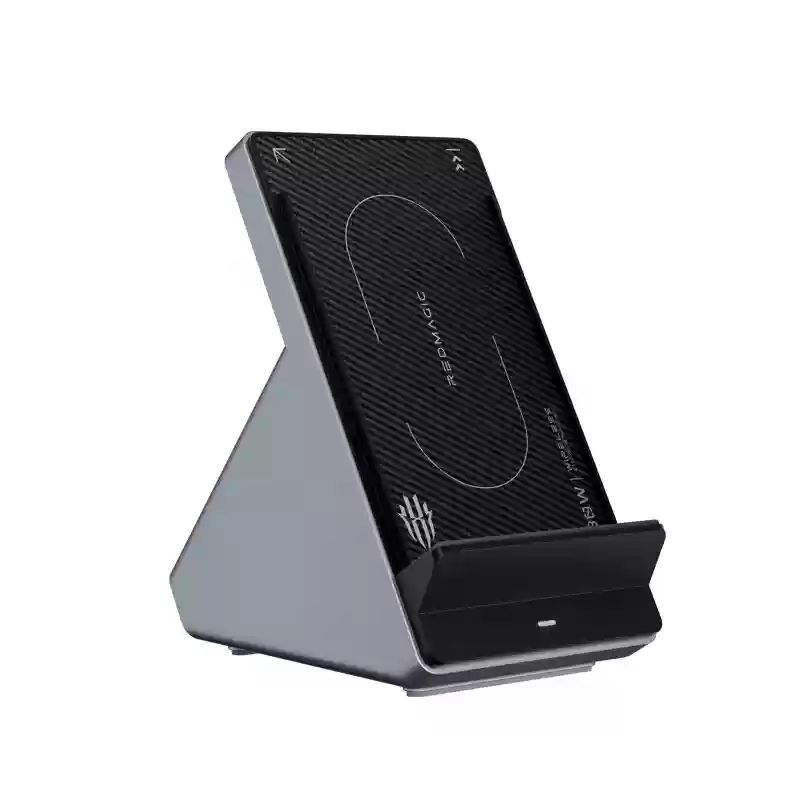 红魔氘锋 80W 桌面风冷无线充电座发布：自适应风冷散热，首发399元