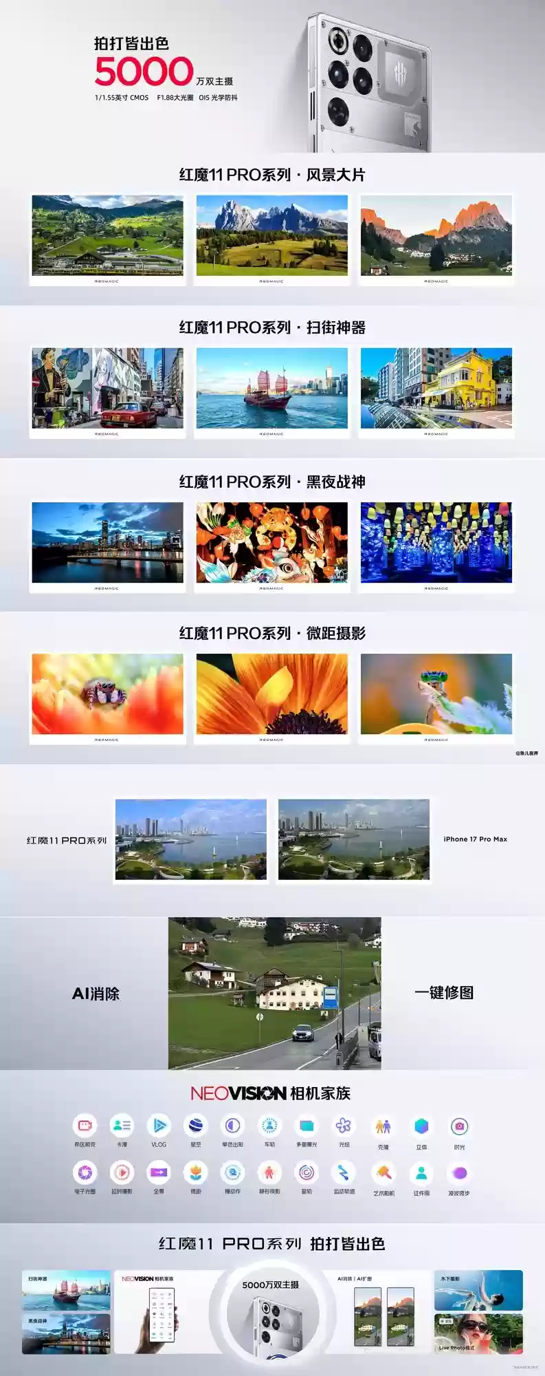 红魔11 Pro系列新品发布会汇总:4999元起 电竞新纪元开启