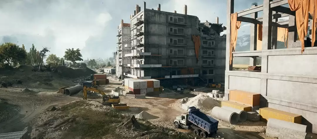 “《战地6》大逃杀模式新概念图