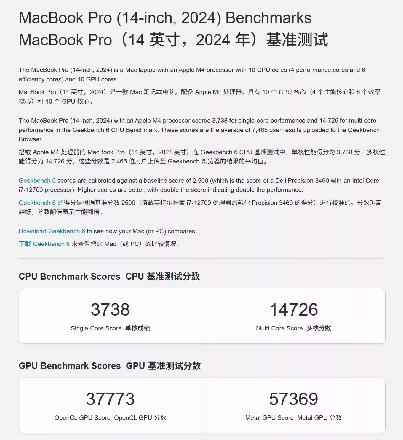 苹果 M5 MacBook Pro 跑分曝光：CPU 单核提升 14%、多核提升 21%，GPU 提升 33%