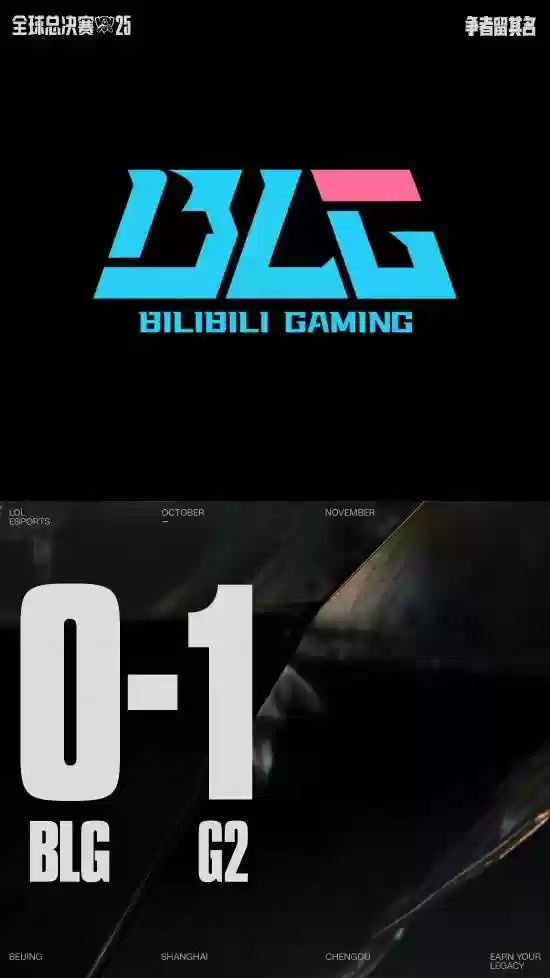 《斗破苍穹》作者谈BLG败给G2：内战猛如虎 外战怂如狗！