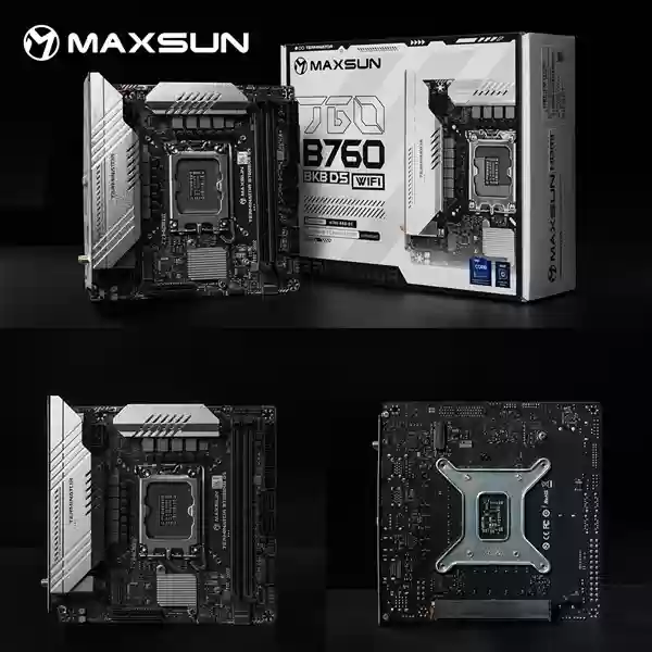 铭瑄再次把PCIe x16插槽放在主板背面!这次轮到了AMD
