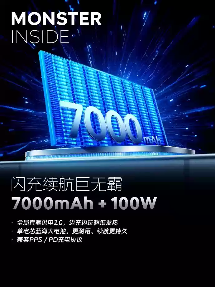 7000mAh蓝海电池+100W闪充，iQOO 15重新定义旗舰续航标准