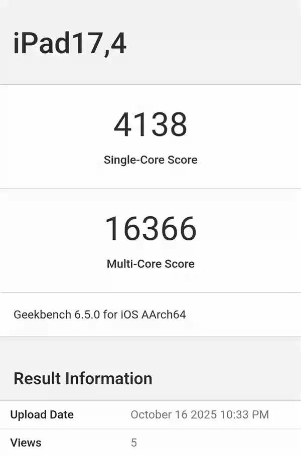 迄今最快移动CPU!苹果M5单核超越骁龙X2 Elite、媲美旗舰285K