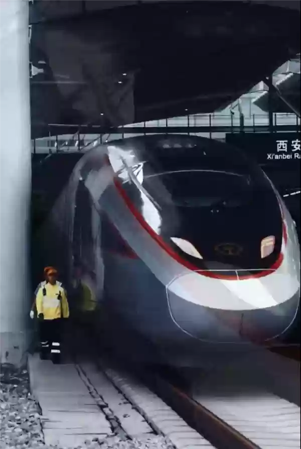 时速350公里的复兴号 居然有这么大！