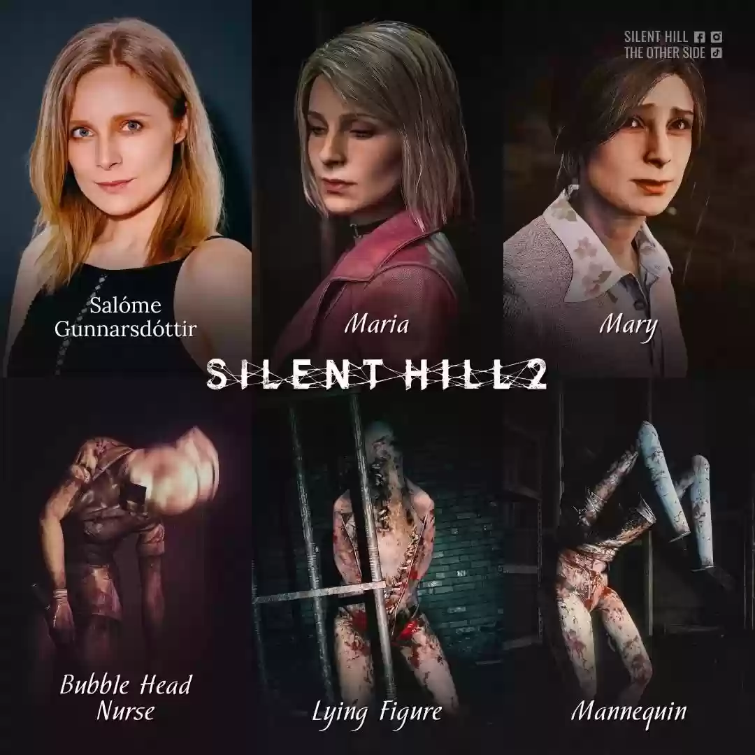 寂静岭2重制版演员透漏为双角色配音并参与怪物动作捕捉