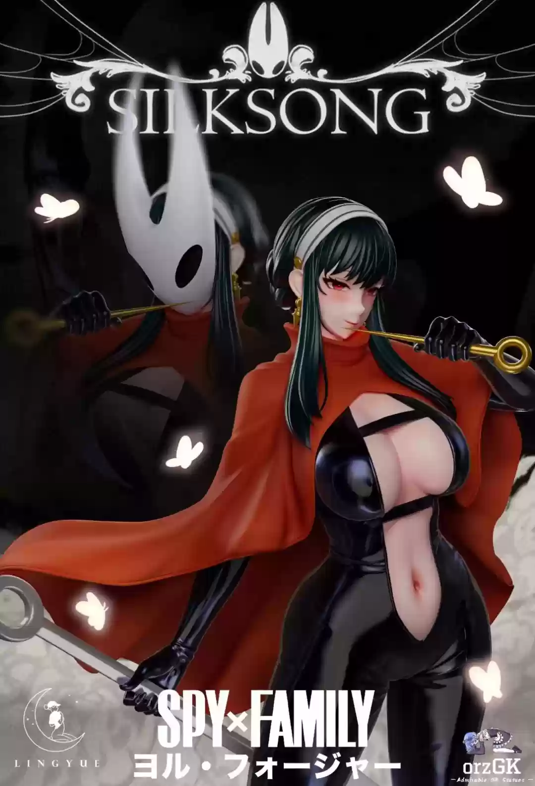 《空洞骑士:丝之歌》大黄蜂GK雕像 拟人化美女吸睛