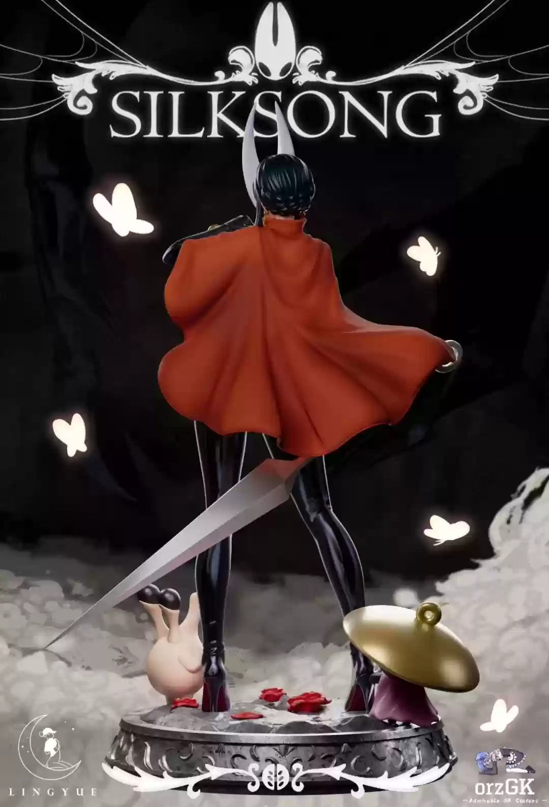 《空洞骑士:丝之歌》大黄蜂GK雕像 拟人化美女吸睛