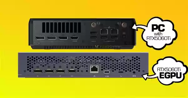 索泰发布世界最小RTX 5060 Ti迷你机!体积2.65升 比显卡坞都要小