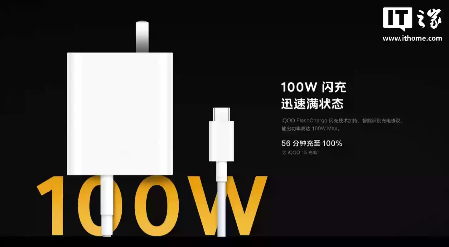 iQOO 推出闪充全家桶：120W 多口闪充套装券后价 133.2 元，9.2A 编织闪充线售 89 元