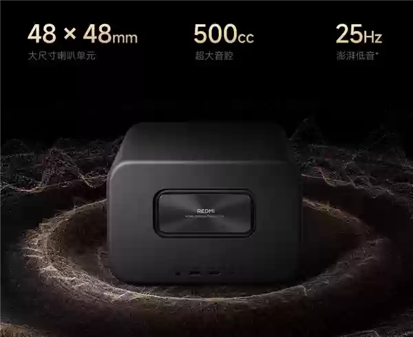 首发1499元 REDMI投影仪4 Pro发布：600CVIA流明不虚标 120英寸巨屏