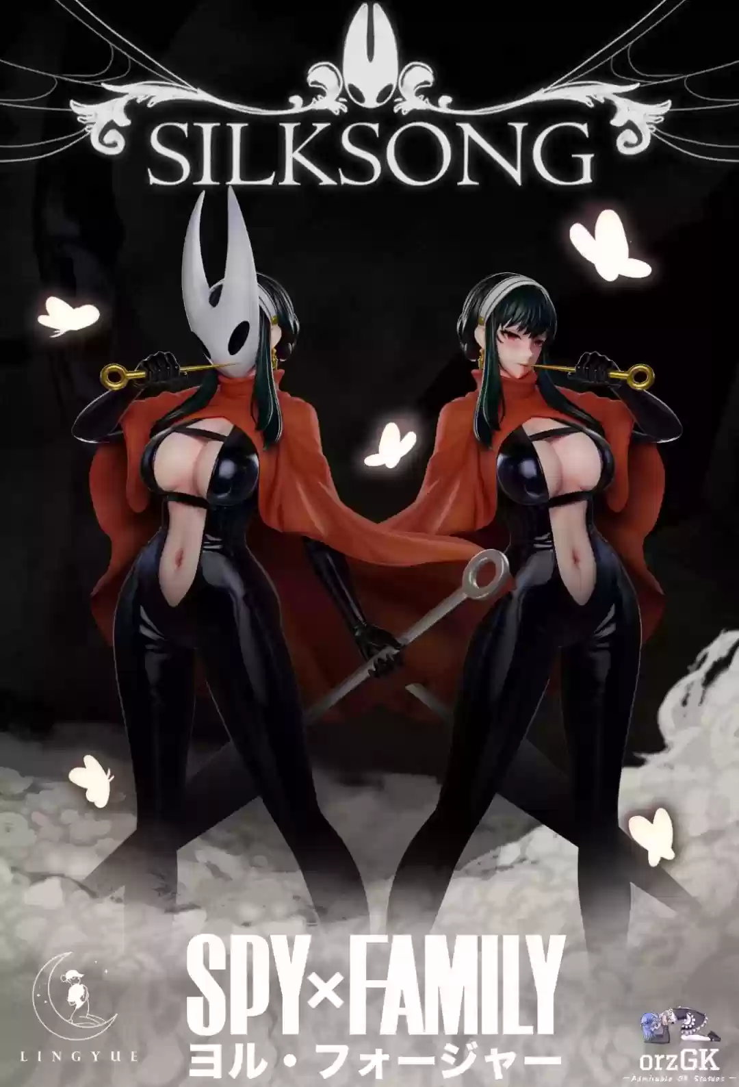 《空洞骑士:丝之歌》大黄蜂GK雕像 拟人化美女吸睛