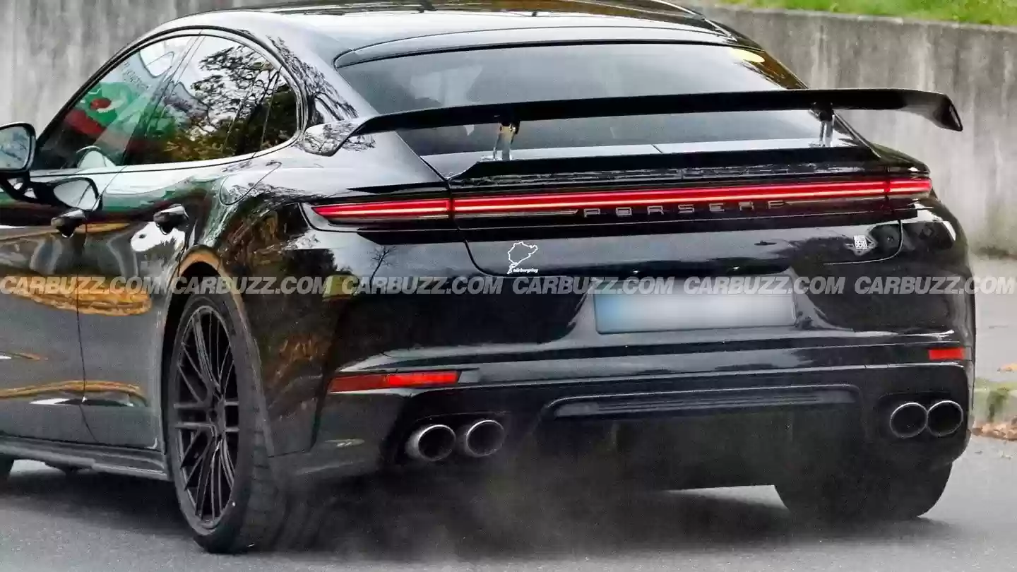 保时捷Panamera Turbo GT路测曝光，或逼近800马力重塑性能标杆