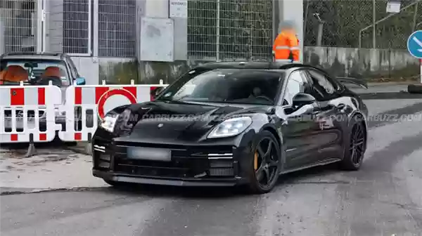 挑战小米纽北记录!保时捷全新Panamera Turbo GT谍照流出 V8引擎800马力