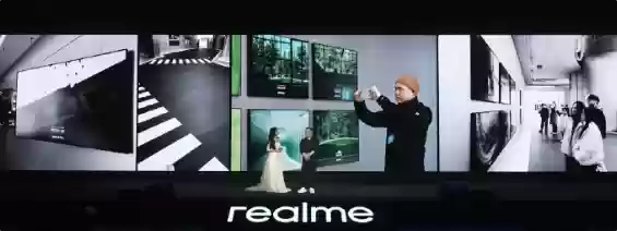 是你的女神吗！“楠朋友”章若楠现身真我发布会 教你如何用GT8+ Pro拍照