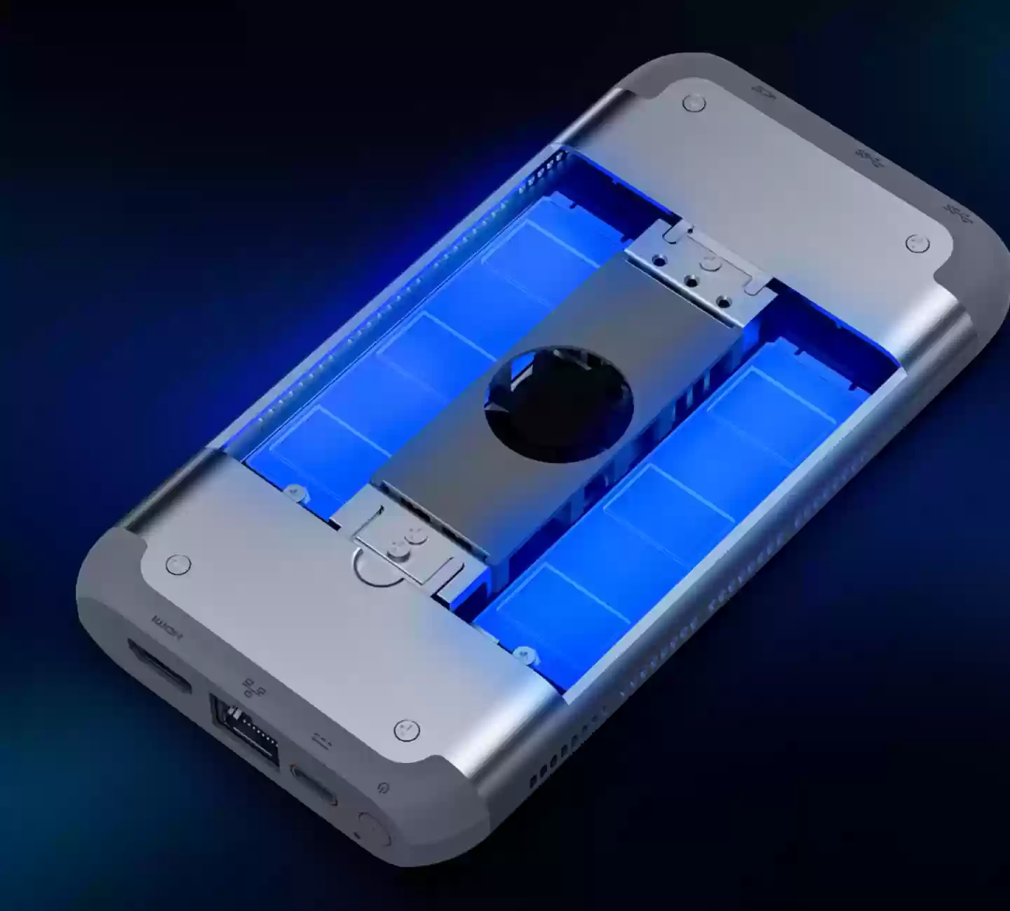 双 M.2 插槽 / 支持 HDMI 投屏：极空间 T2 随身数据魔盒 693 元新低