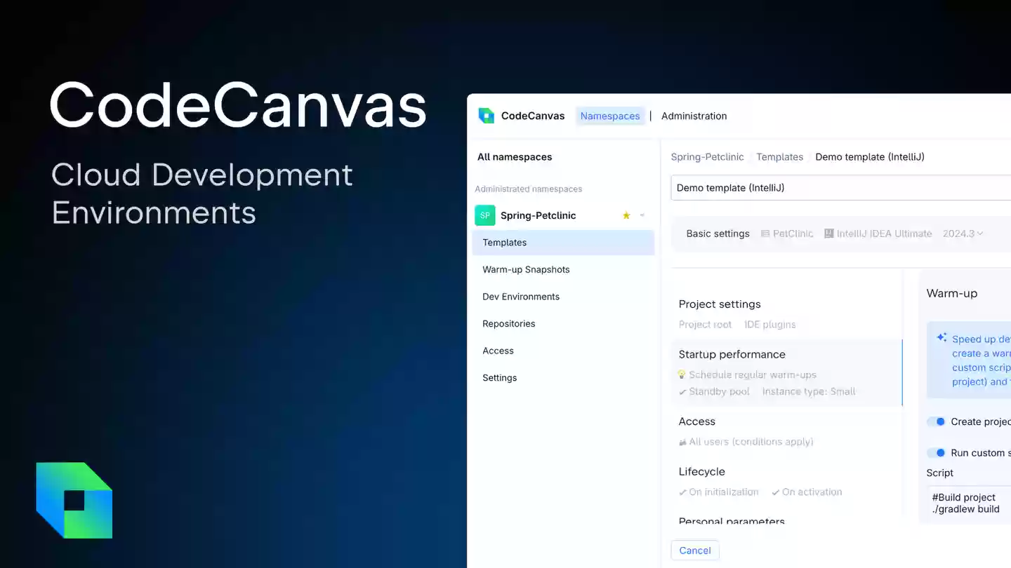 JetBrains 宣布明年关停云端开发环境平台 CodeCanvas，将力押 AI Agent 新产品