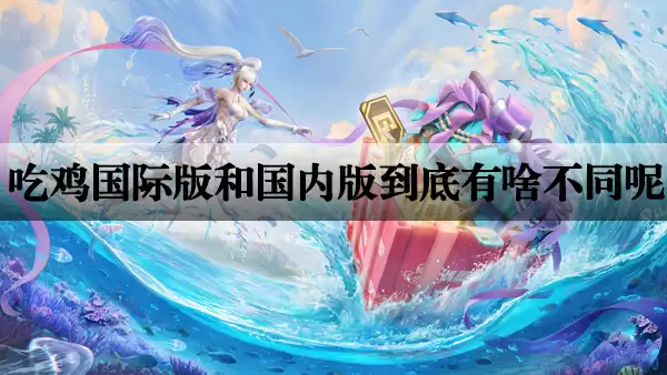 pubg国际服与和平精英对比